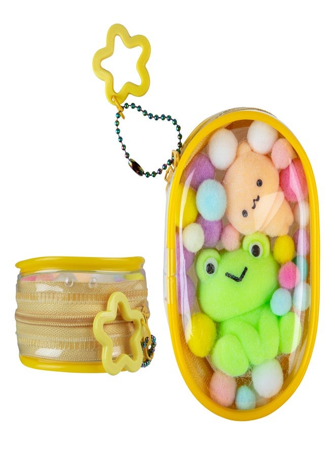 The Orb Factory ORB Tabalicious Gacha Pouch TABA Squishy Keychain Charms - Frog and Bear Gachapon TABA Squishies with Pouch - Soft, Sticky Collectible TABA Fidget Stress Ball Toys for Kids, Backpacks, Keys, More - Image 5